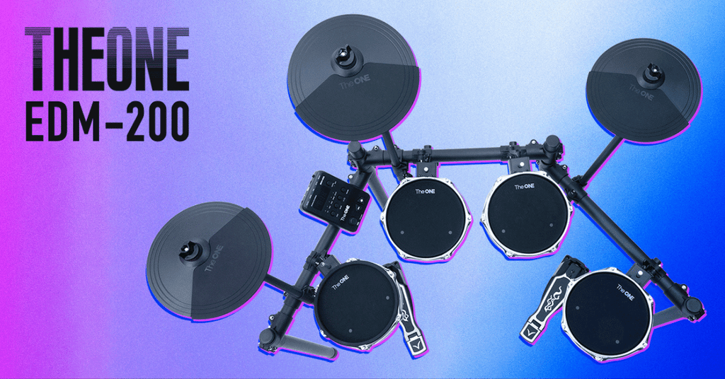 The ONE EDM-200 Electronic Drum Set Review - Ideal Beginner Drum Set
