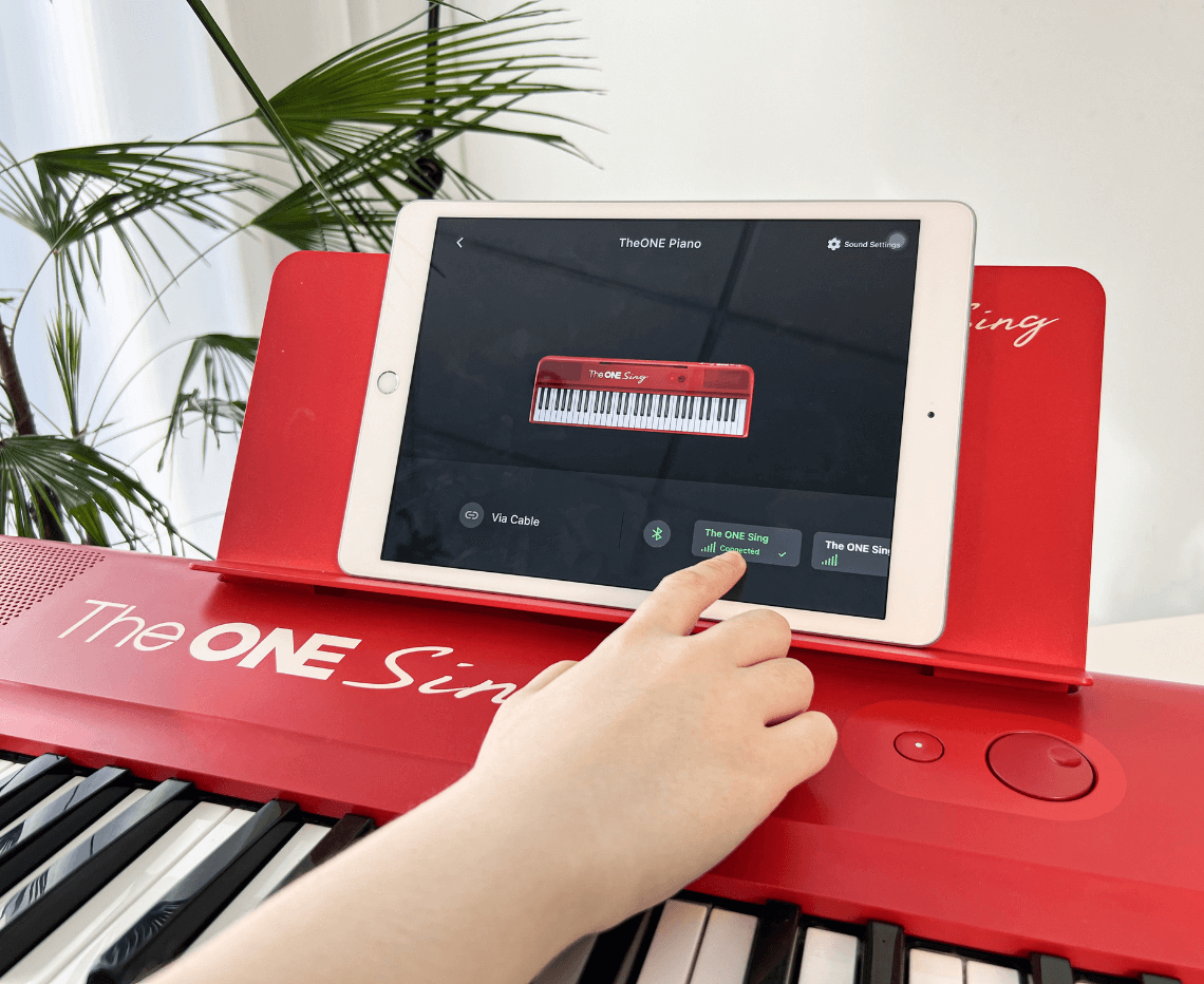 TheONE Sing Smart Piano with Bluetooth connectivity