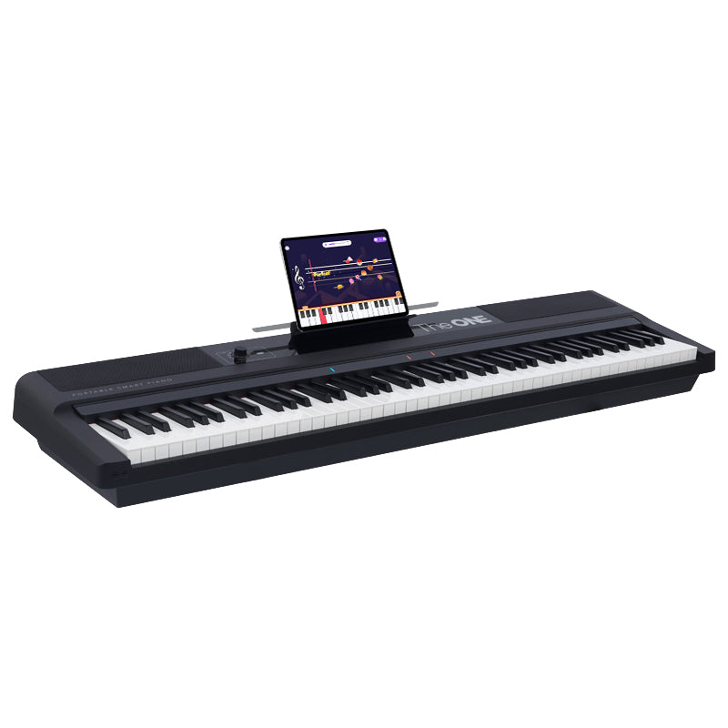 The ONE TON Smart Keyboard Pro, 128 Polyphonies Graded Hammer Action Weighted Stage Piano - The ONE Music