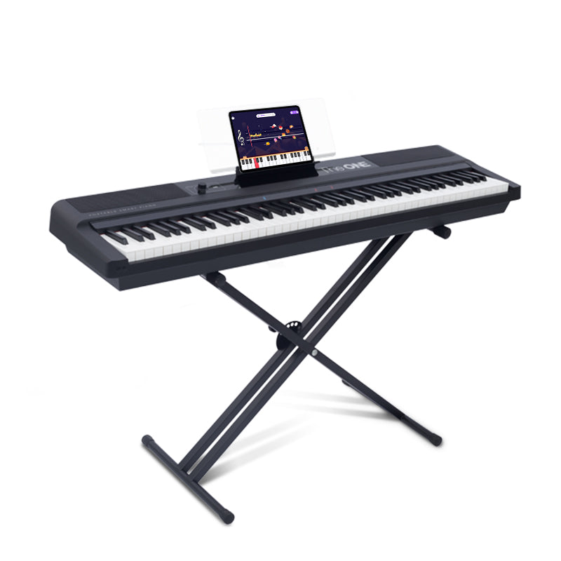 The ONE TON Smart Keyboard Pro, 128 Polyphonies Graded Hammer Action Weighted Stage Piano - The ONE Music