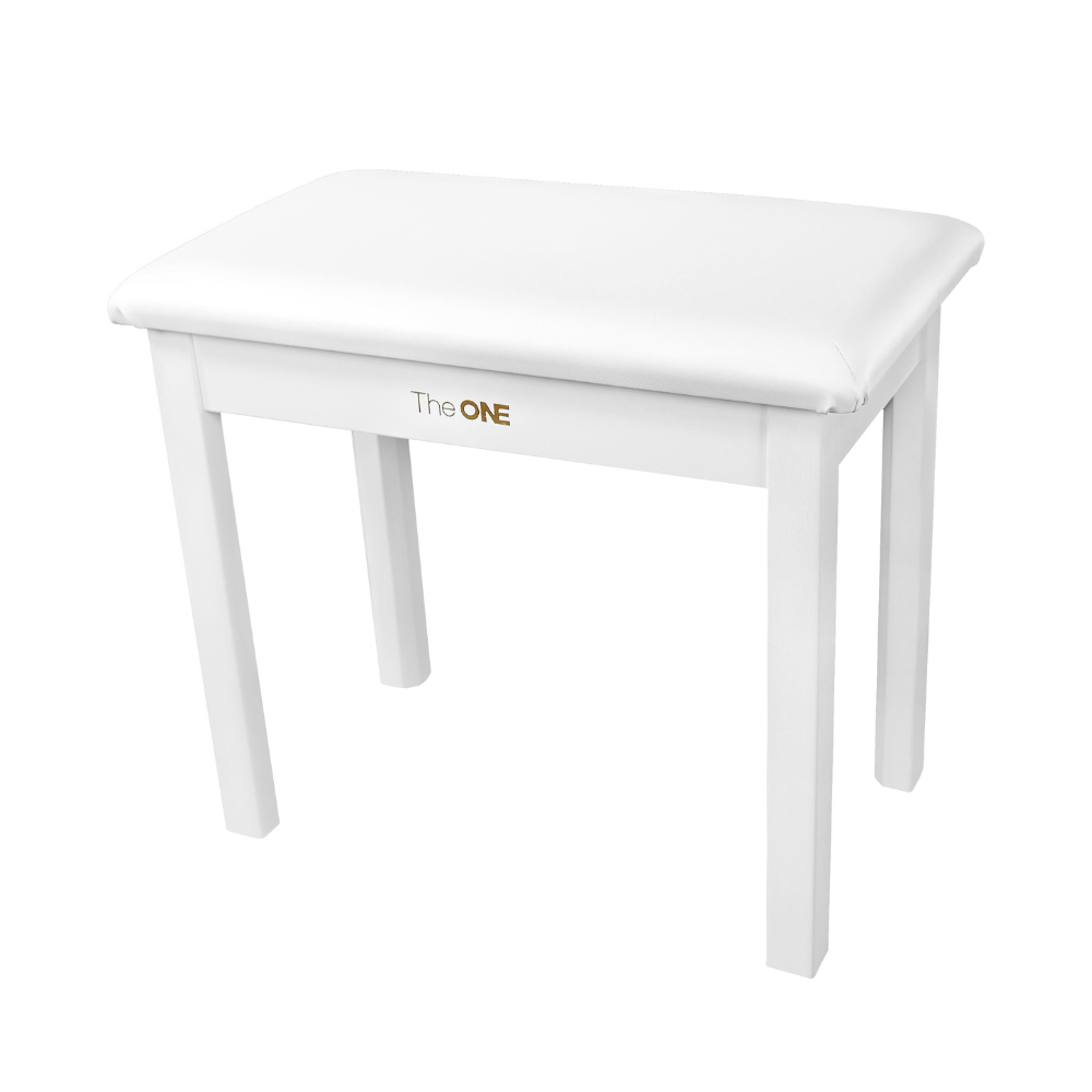 TheONE Piano Bench White