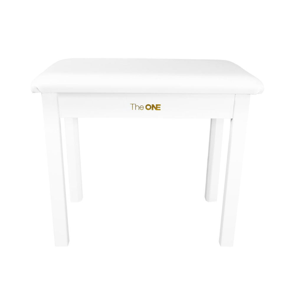 TheONE Piano Bench White