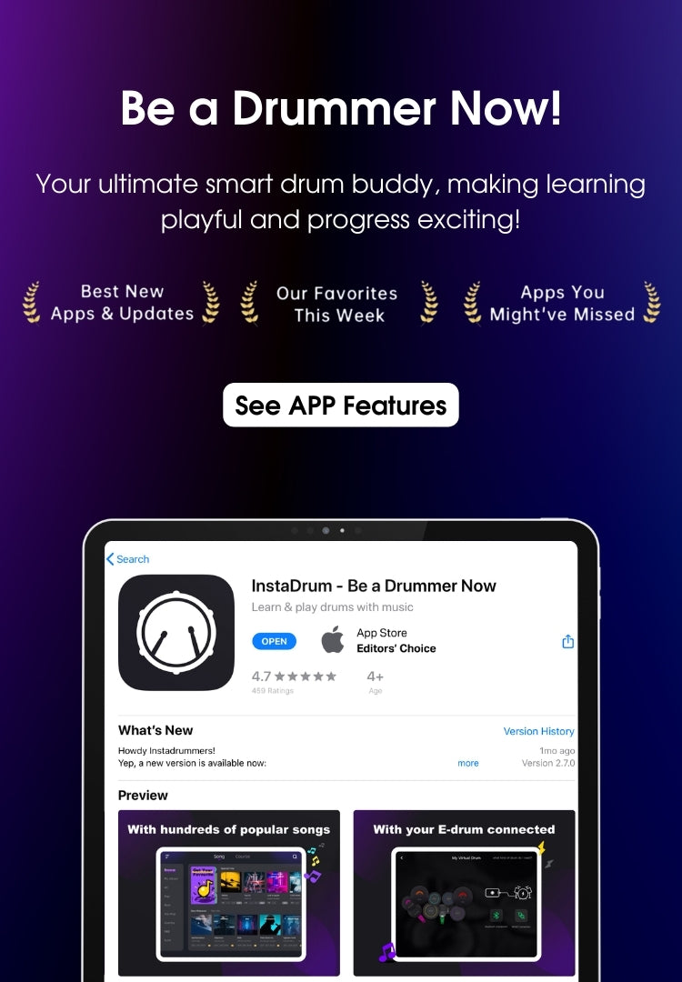 TheONE Smart Drum Drum App Mobile