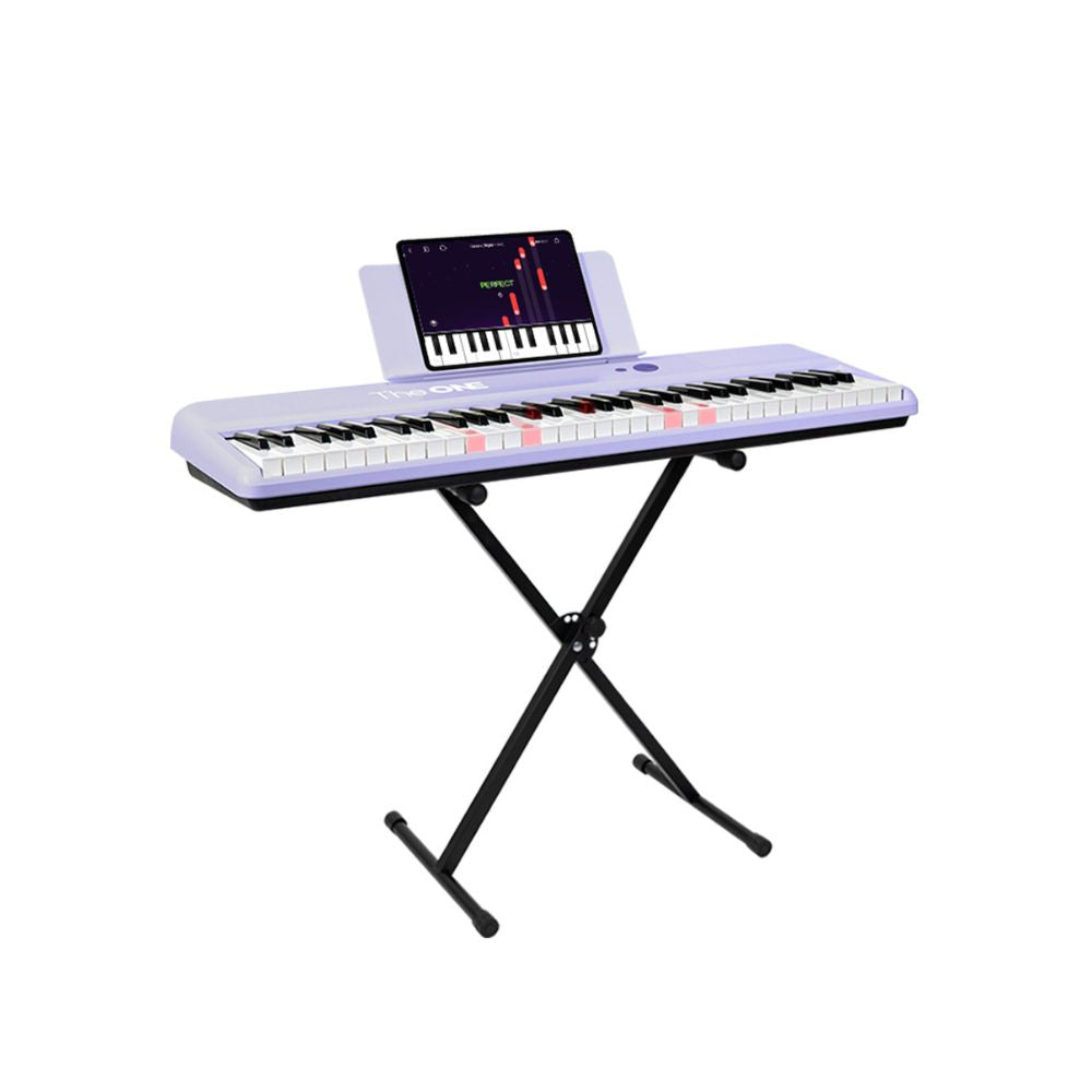 TheONE Smart Piano Accessories Keyboard Stand X-Style+COLOR Purple