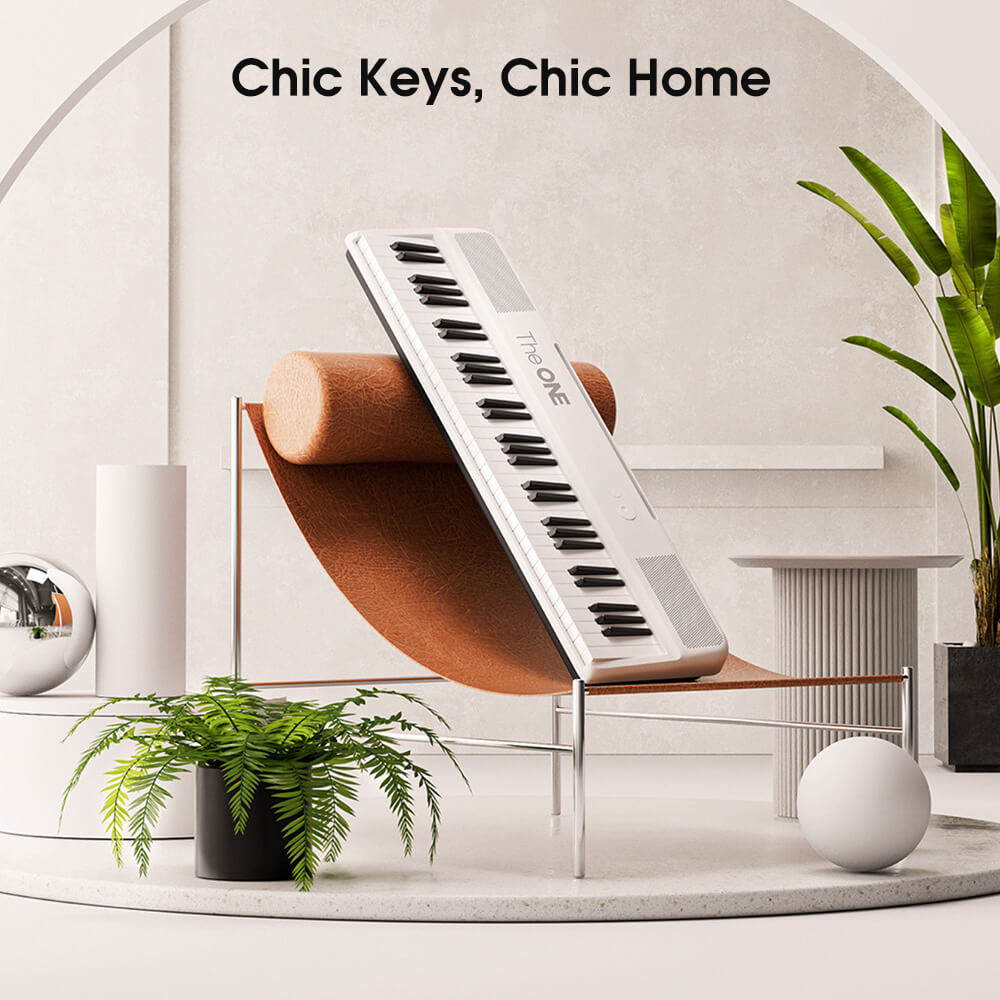 TheONE Smart Piano COLOR White Chic and Decoration