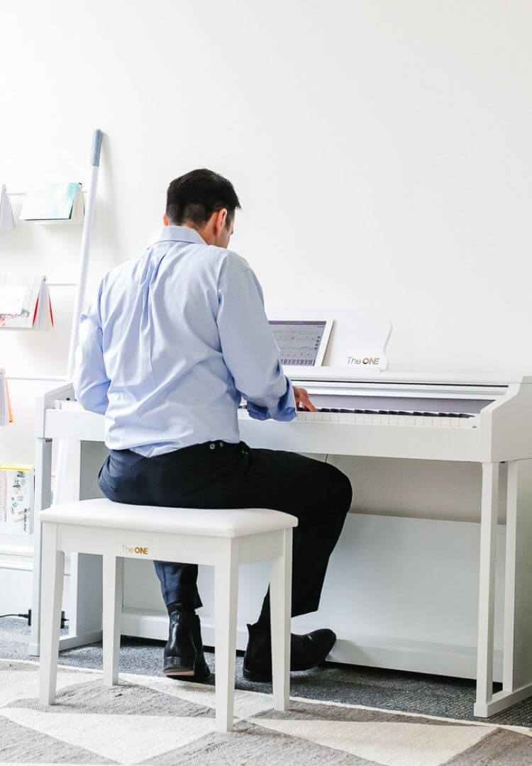 TheONE Smart Piano PLAY White PC