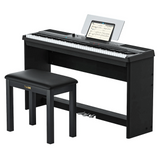 TheONE Smart Piano TON Black Keyboard+Wooden Stand+Bench