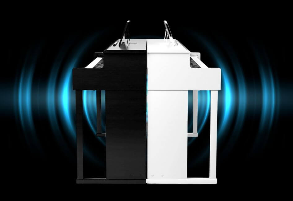 TheONE Smart Piano TOP1X Matte Black Let Lights Guide Your Way