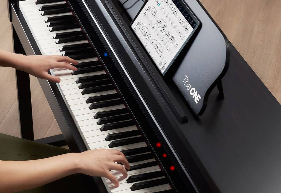 TheONE Smart Piano TOP1X Matte Black Let Lights Guide Your Way