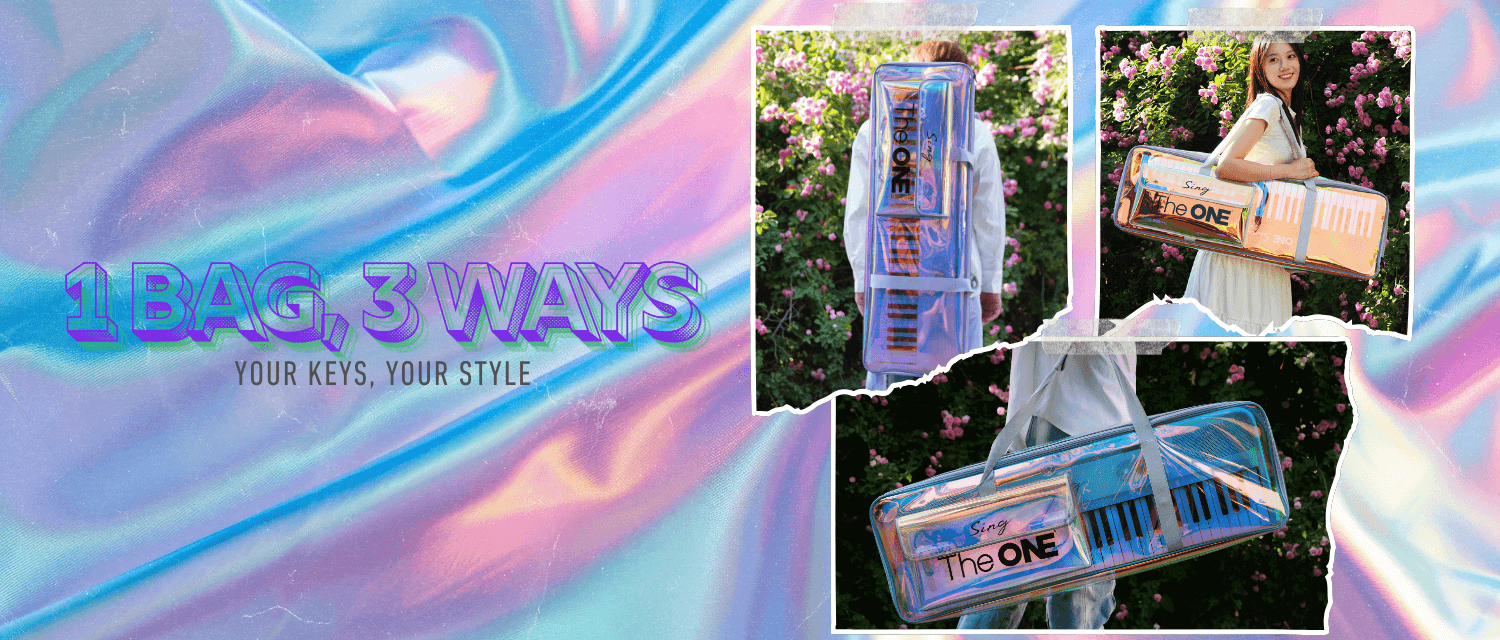 TheONE Sing laser bag in 3 ways