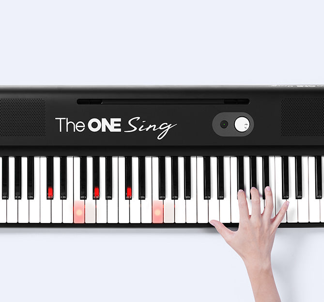 TheONE Sing Smart Piano - black