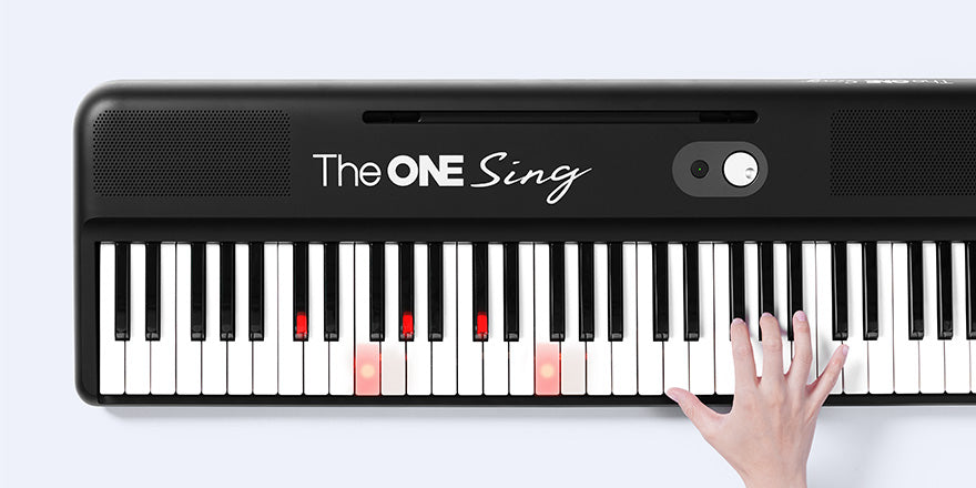 TheONE Sing Smart Piano - black