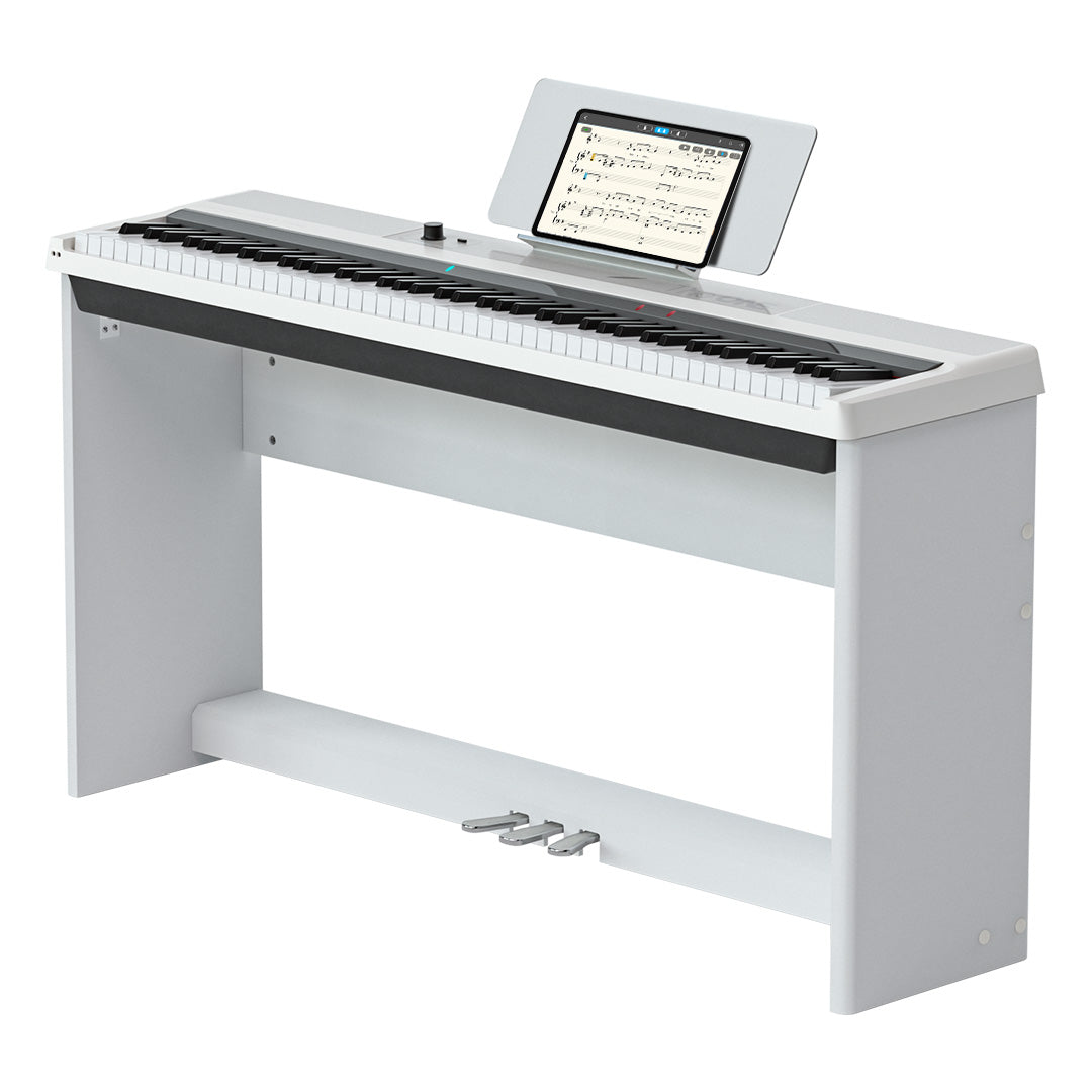 The ONE TON Smart Keyboard Pro, 128 Polyphonies Graded Hammer Action Weighted Stage Piano - The ONE Music