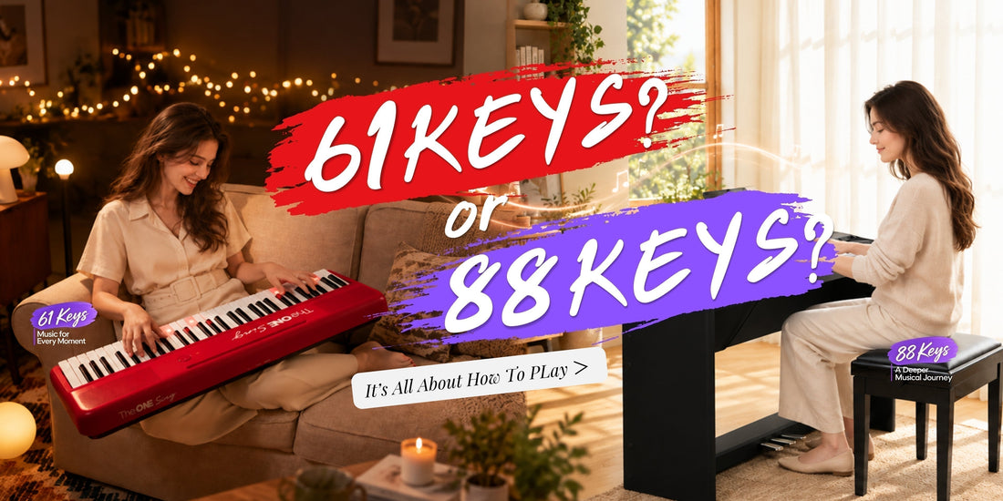 61 Keys VS 88 Keys: Which One Is Right for You?