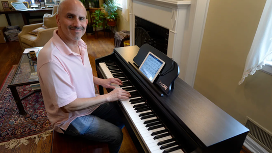 Smart piano that teaches you to play made music to my ears