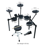 TheONE Smart Drum EDM 200 Sizes and Weight