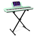 TheONE Smart Piano COLOR Green Keyboard+X Stand