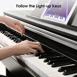 TheONE Smart Piano PLAY Black Guided by Lights