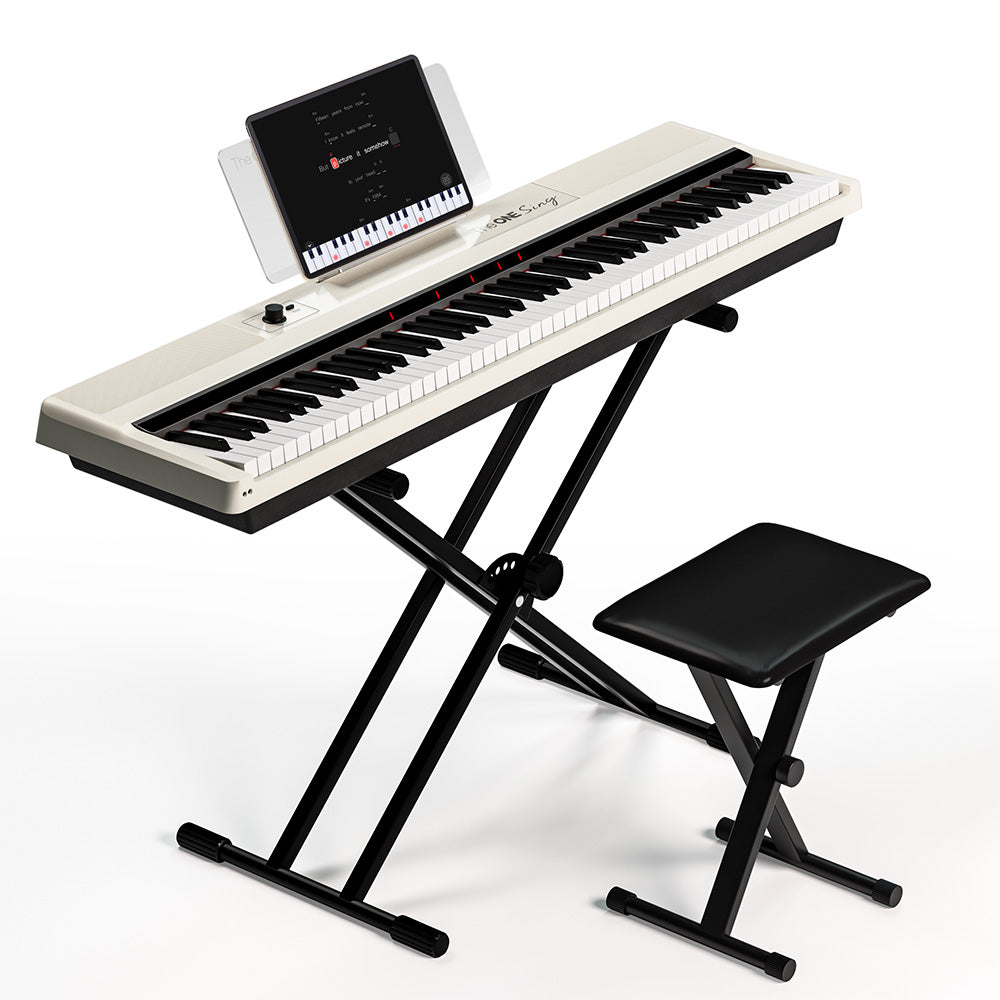 TheONE Sing Pro Smart Piano with 88 Weighted Keys - The ONE Music