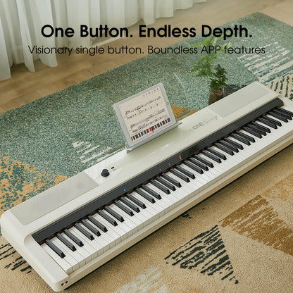TheONE Sing Pro Smart Piano with 88 Weighted Keys - The ONE Music