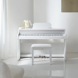TheONE Smart Piano TOP1X Classic White Piano+Bench Modern Stylish