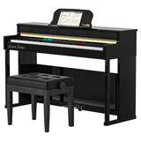 TheONE Smart Piano TOP2S Gloss Black Piano+Adjustable Bench