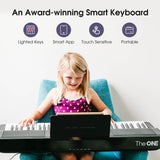 The ONE TOK Light Smart Keyboard, 61 Keys MIDI Keyboard with Touch Response