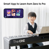 The ONE TON Smart Keyboard Pro, 128 Polyphonies Graded Hammer Action Weighted Stage Piano