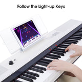TheONE Smart Piano TON White Guided by Lights