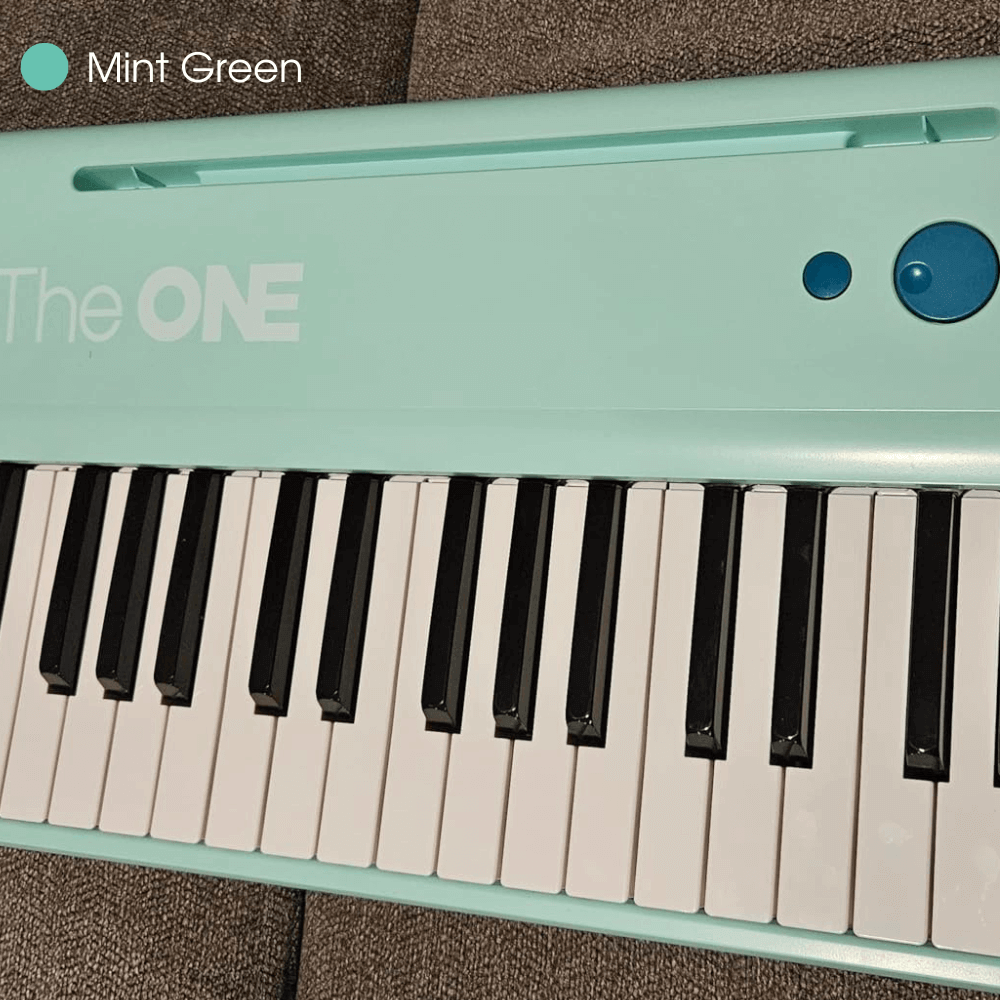 The ONE COLOR Smart Keyboard, Portable and Light up Keyboard with Bluetooth for Beginners