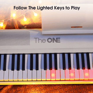 Led One Color Keyboard Lighted Musical Keyboards | TheONE COLOR Smart Keyboard – The ONE Music
