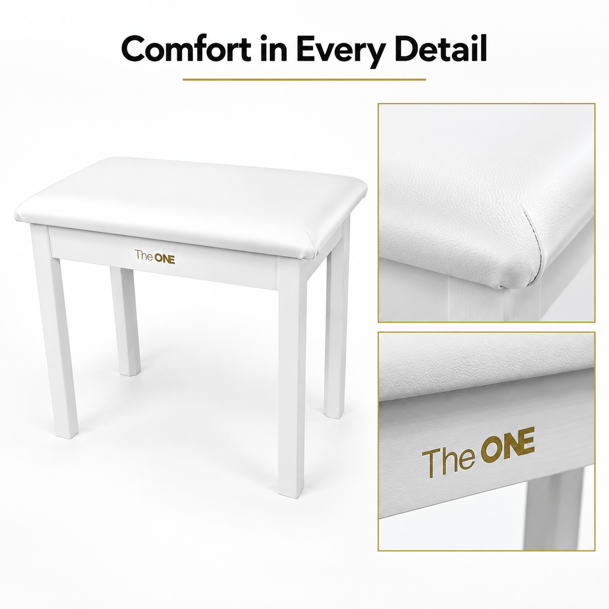 TheONE Classic Piano Bench - The ONE Music