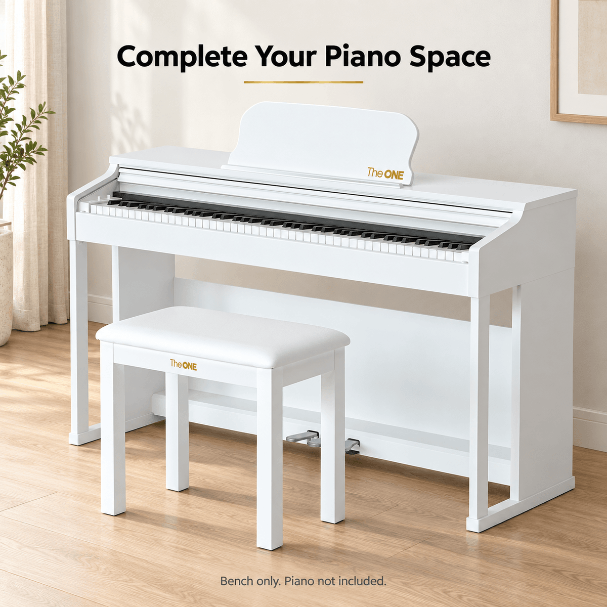 TheONE Classic Piano Bench - The ONE Music