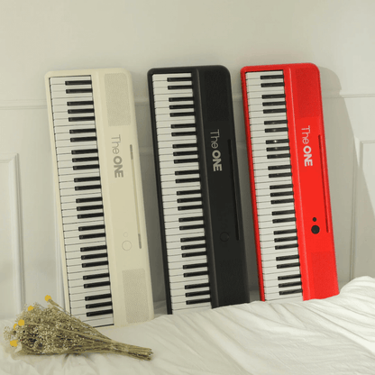 The ONE COLOR Smart Keyboard, Portable and Light up Keyboard with Bluetooth for Beginners