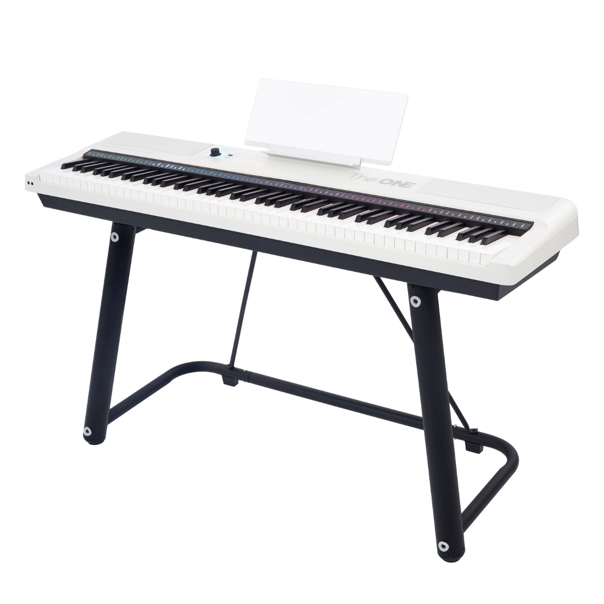 The ONE TON Smart Keyboard Pro, 128 Polyphonies Graded Hammer Action Weighted Stage Piano - The ONE Music